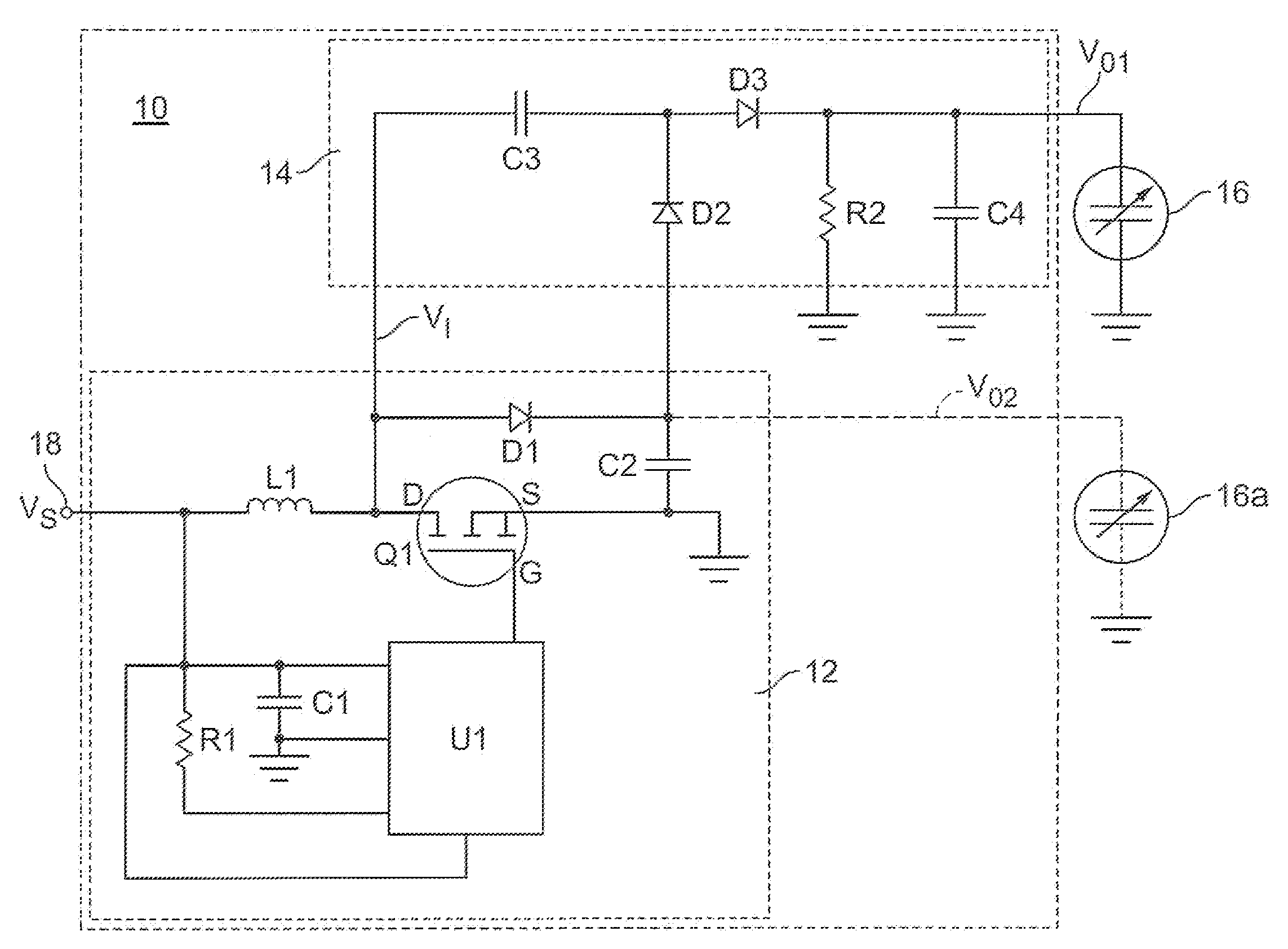 Miniature high-voltage power supplies