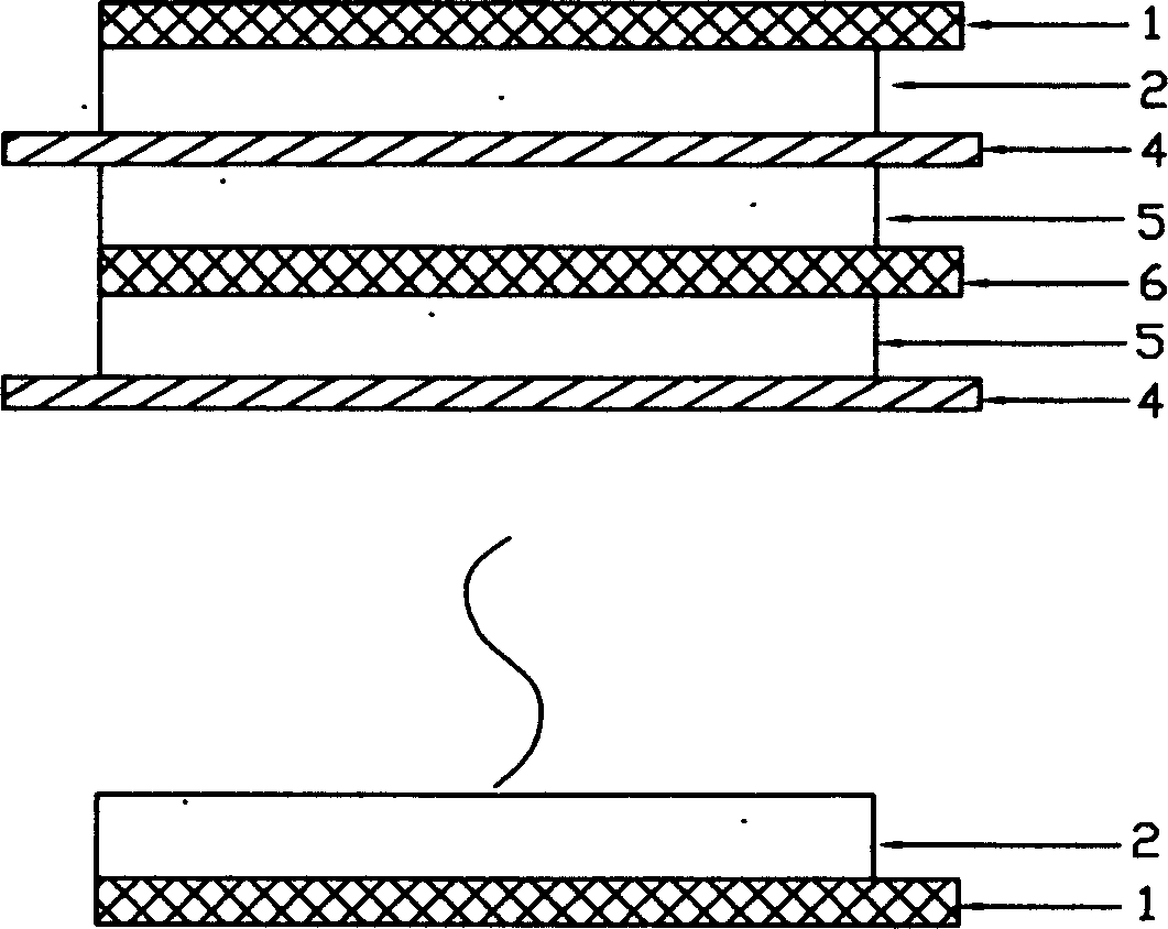 Stacked super condensor and its manufacturing method