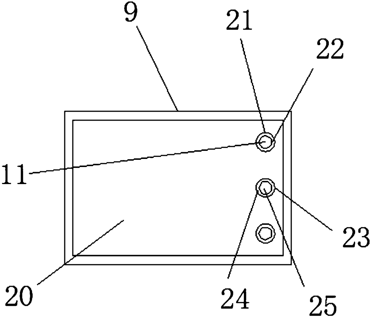 Dining-table for medical patients