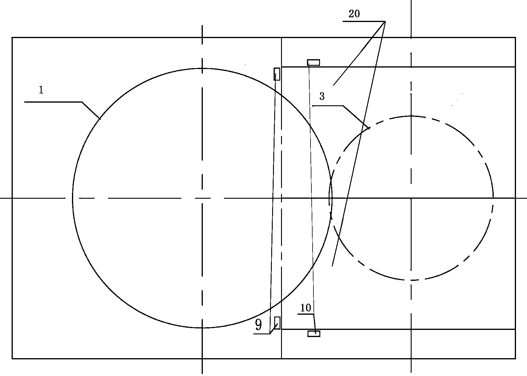 Double-sided wool fabric material slitting machine with full-automatic grinding knife and control method thereof