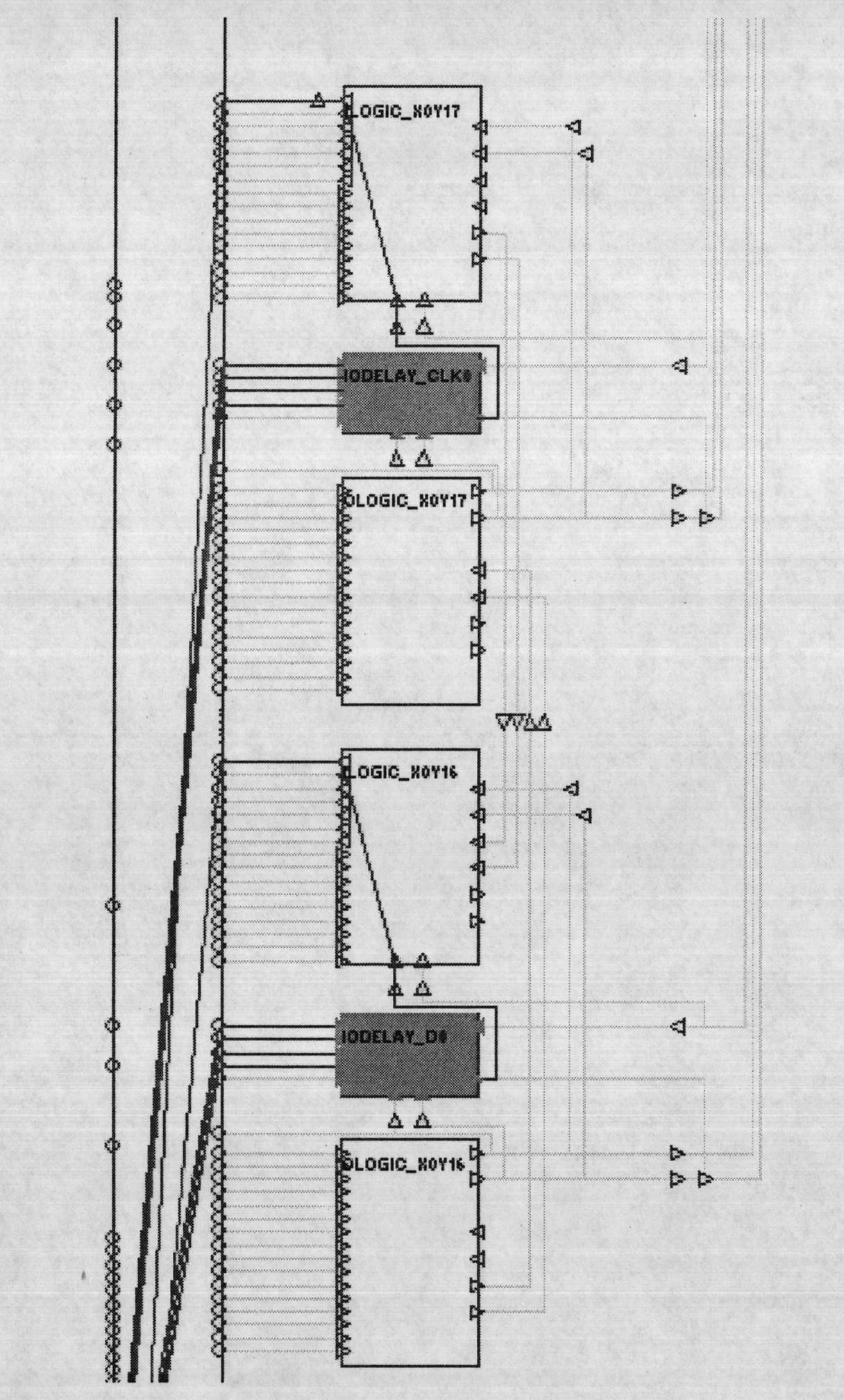 Short interval measurement method based on special programmable input and output delay unit