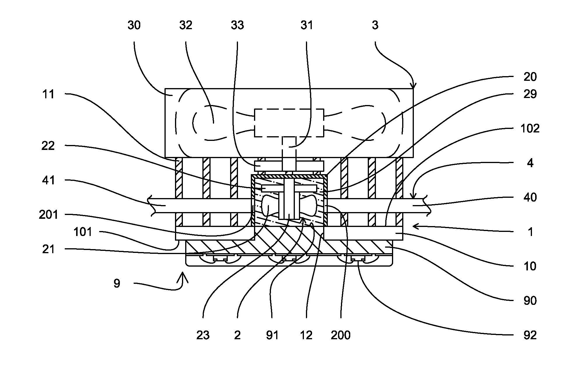 Heat Dissipating Device and Module Using Same