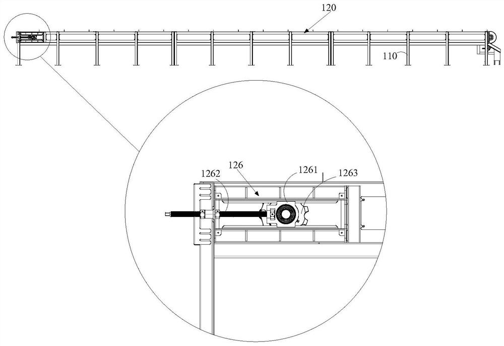 Intelligent voice material conveying equipment based on chain conveying