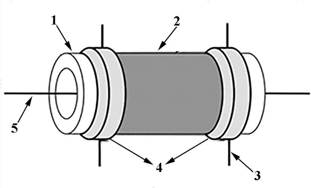 Room temperature NO2 sensor based on rGO-Co3O4 compound and preparation method of room temperature NO2 sensor