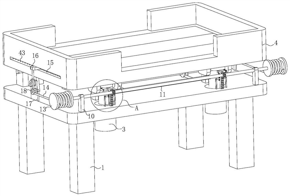 Nursing equipment for neurological hemiplegia patients