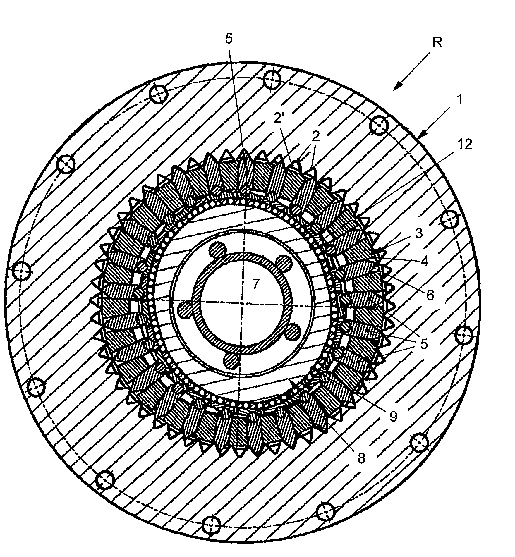 Coaxial gear set