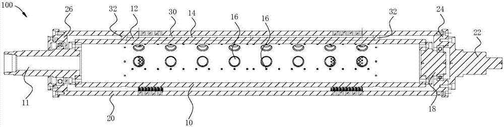 Novel diaphragm tension control roller