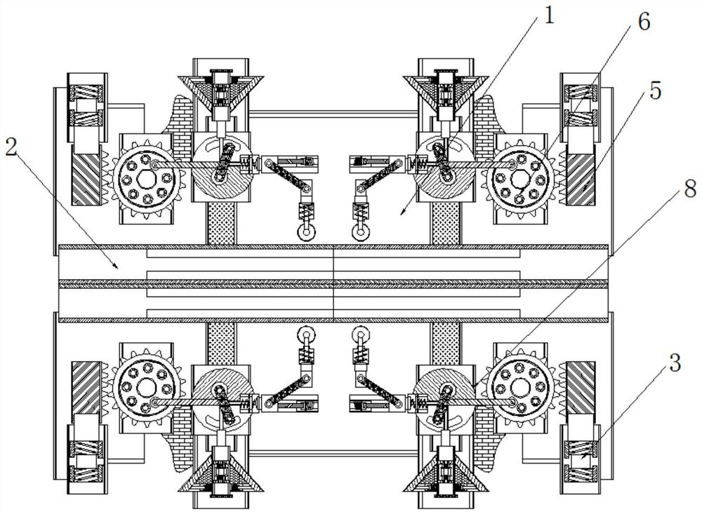 Intelligent office energy-saving auxiliary device capable of avoiding paper jamming of printer