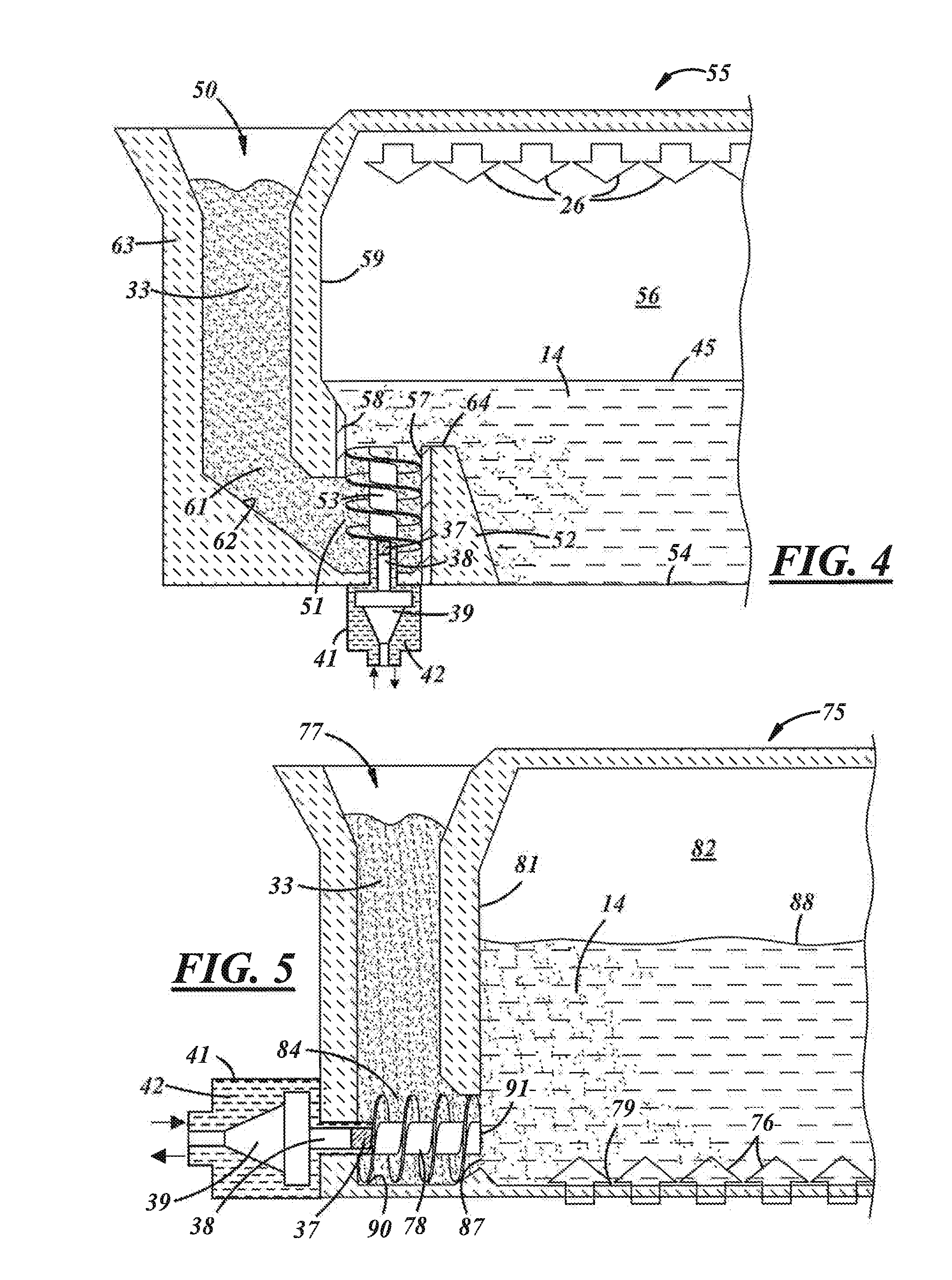 Glass Furnace with Bottom Material Feed