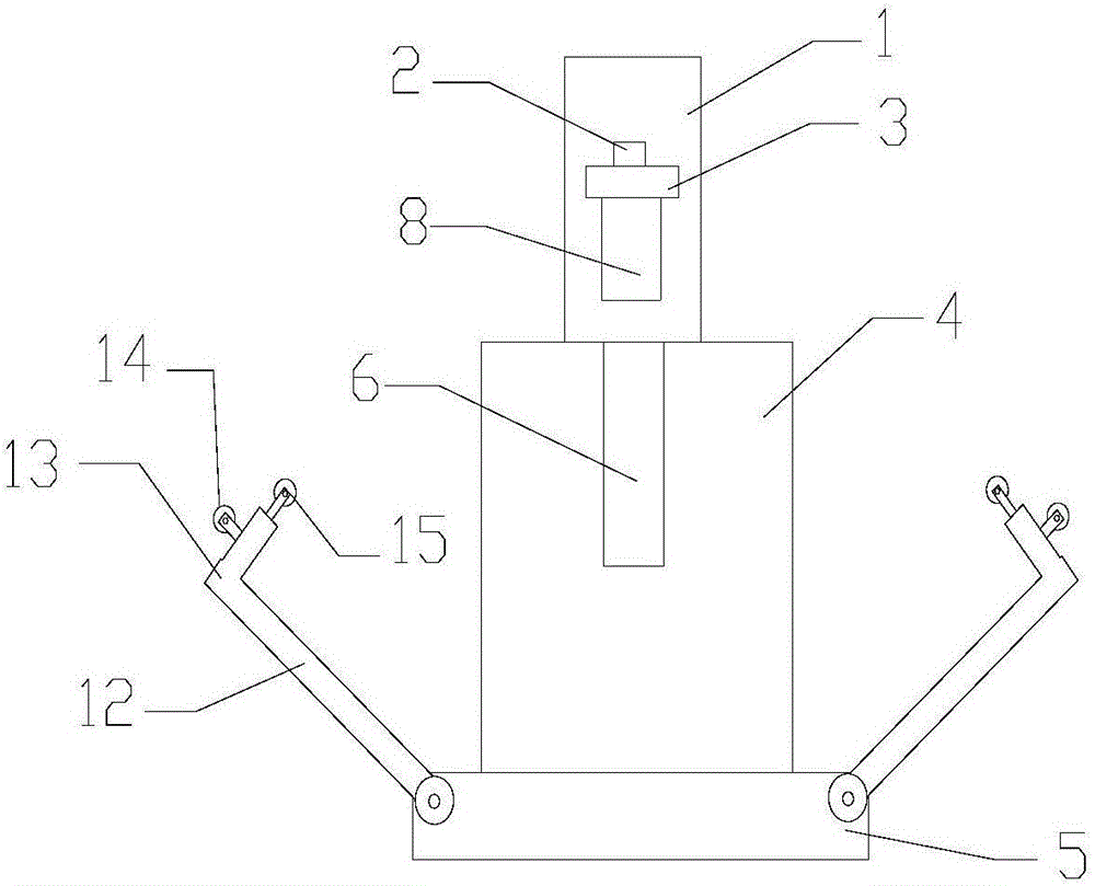 Clamping bending fixture for automobile wire harness