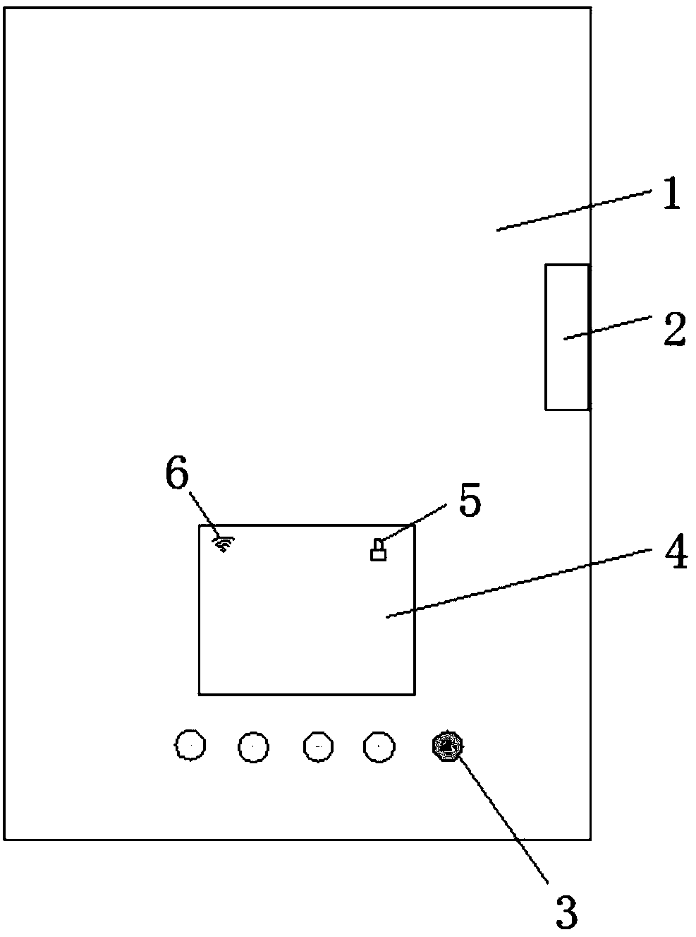 Wall-hung furnace capable of preventing mistaken touch and control method of wall-hung furnace