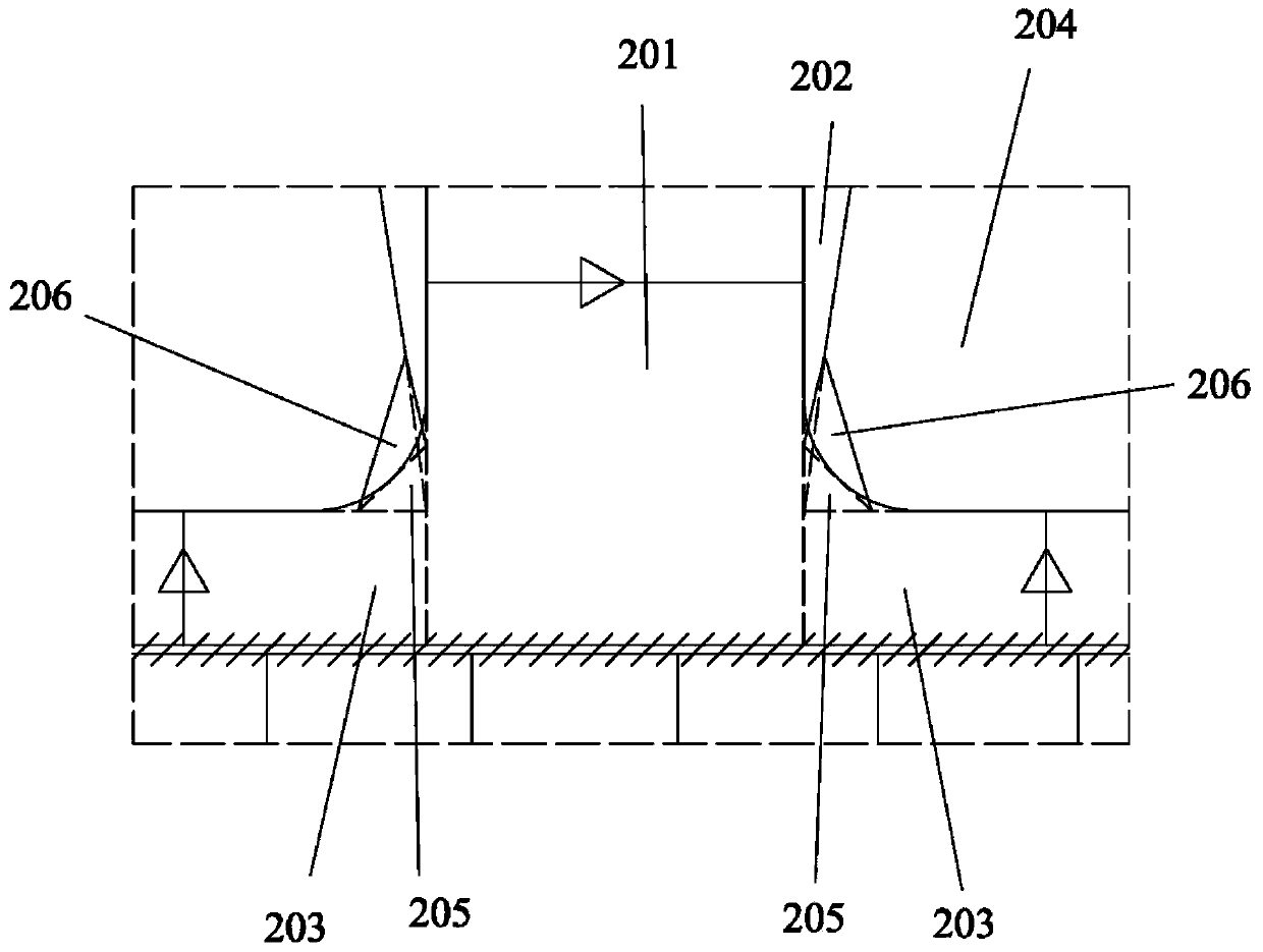 Groove sealing plate and unloading plate joint structure of welding type groove-shaped bulkhead