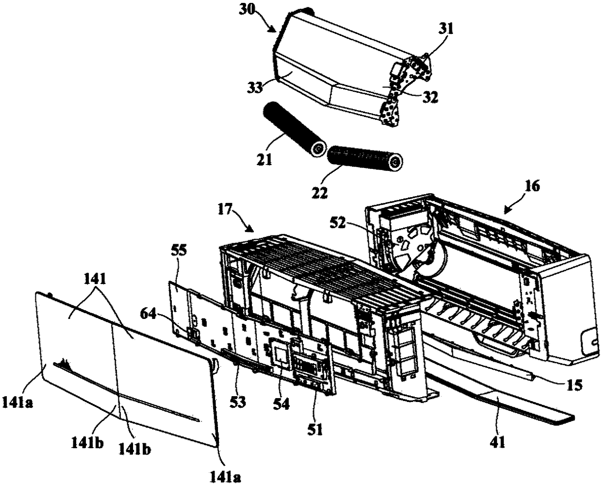 Wall-mounted indoor air conditioner