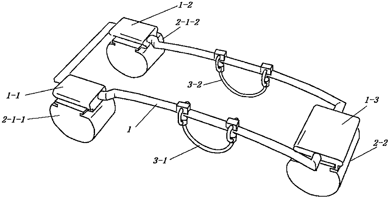 Frame type swimming ring