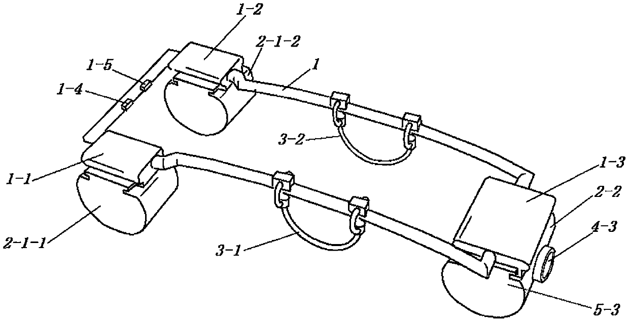 Frame type swimming ring