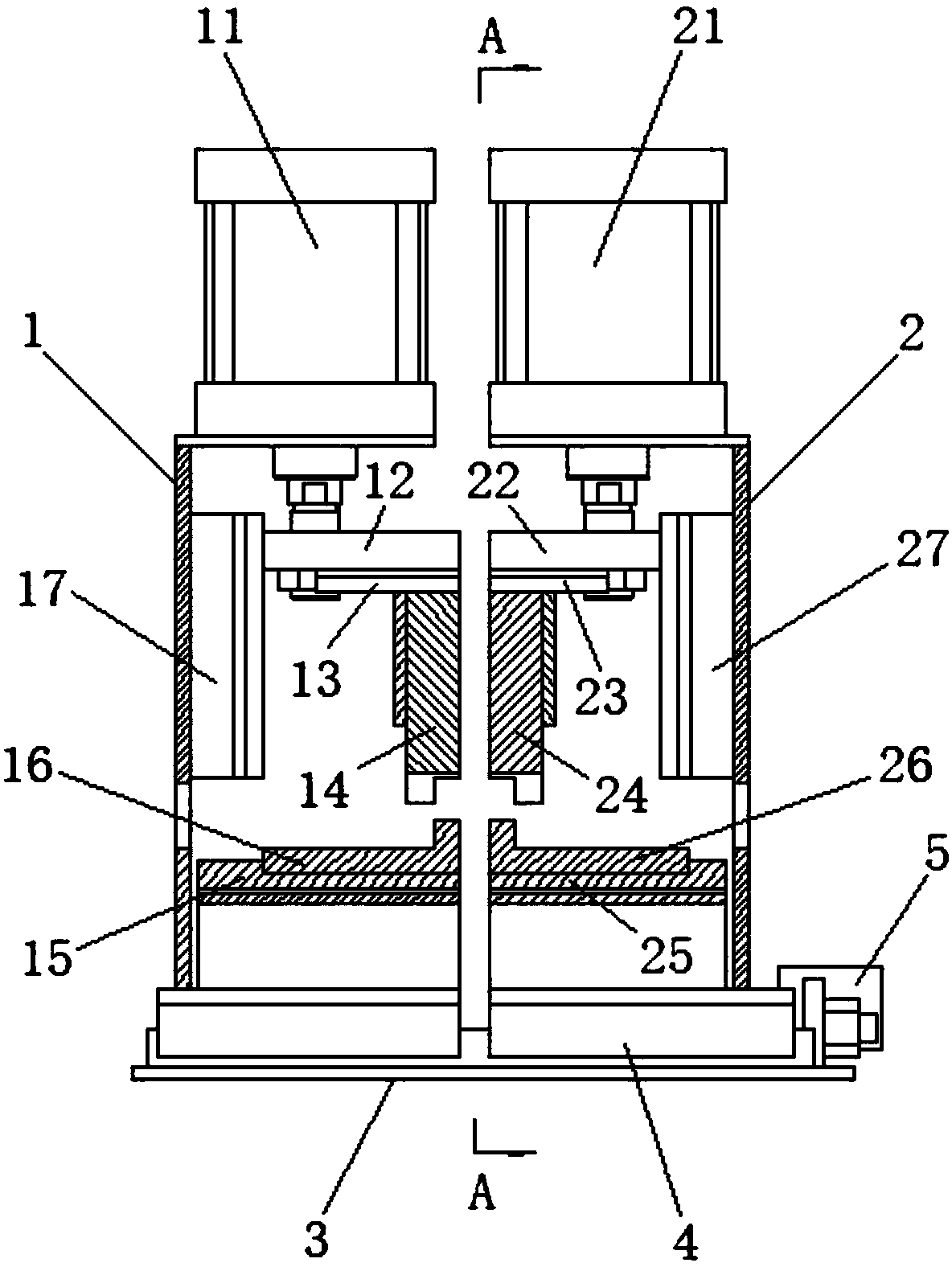 Reinforcing steel bar butt-welding device