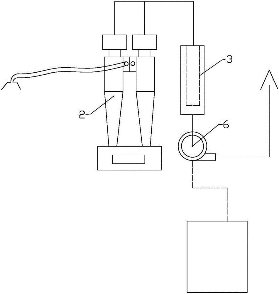 Road repair sundry and dust removal device and cleaning trolley