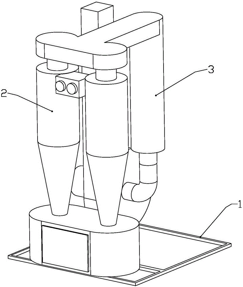 Road repair sundry and dust removal device and cleaning trolley