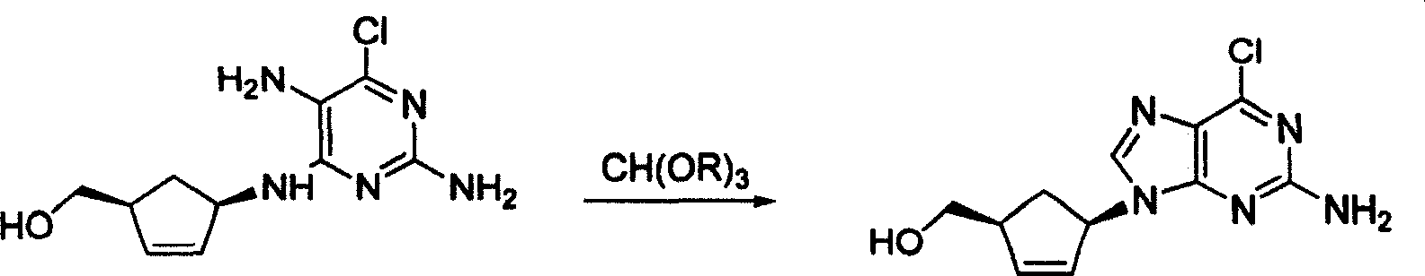 A method for preparing optics pure abacavir