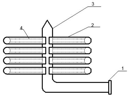 Air intake device of variable diameter carbonization tower