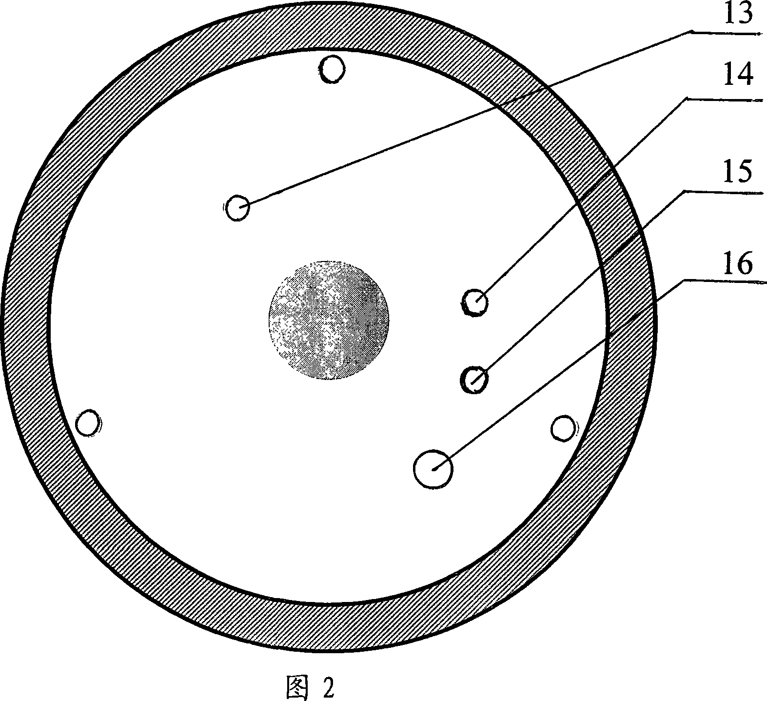 Discus used for testing athlete cinetics information