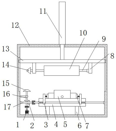 Auxiliary device for machining brake pad of new energy automobile