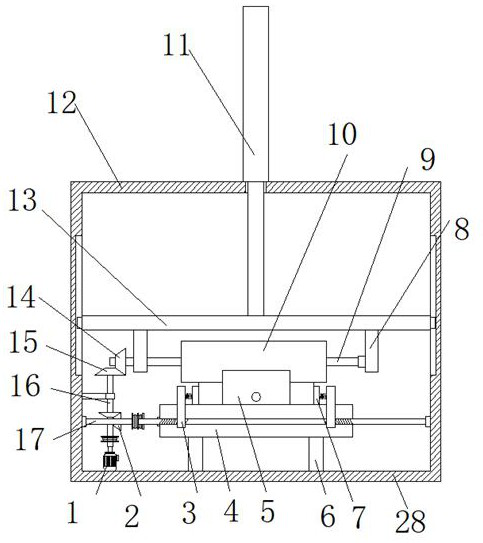 Auxiliary device for machining brake pad of new energy automobile