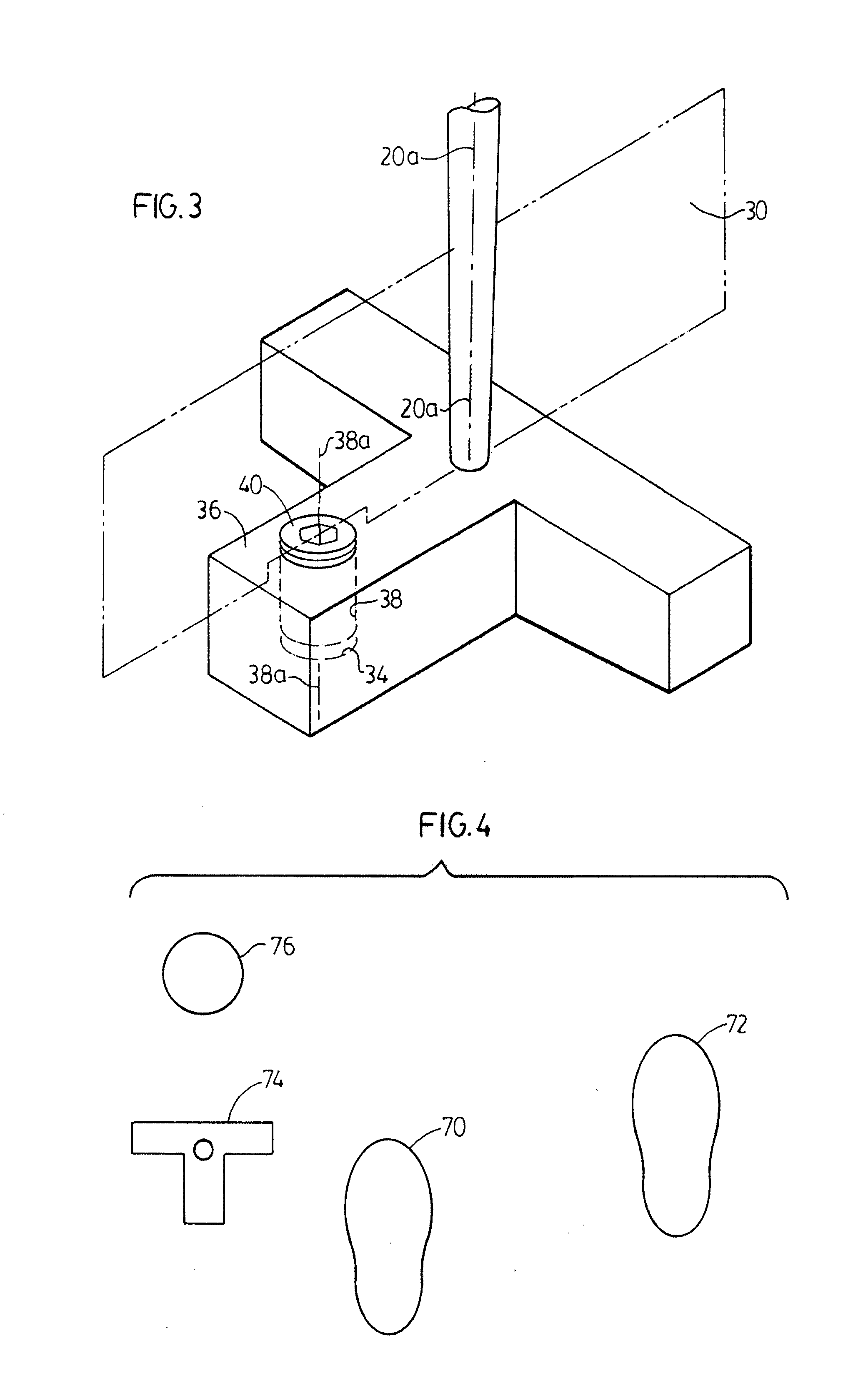 Putter head having means for adjustment of the centre of gravity and weight