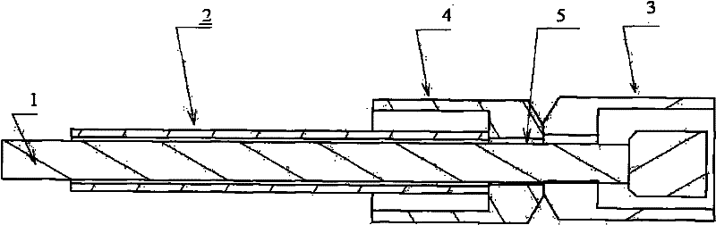 Double cup cover ion source filament seat structure for preventing metal spraying