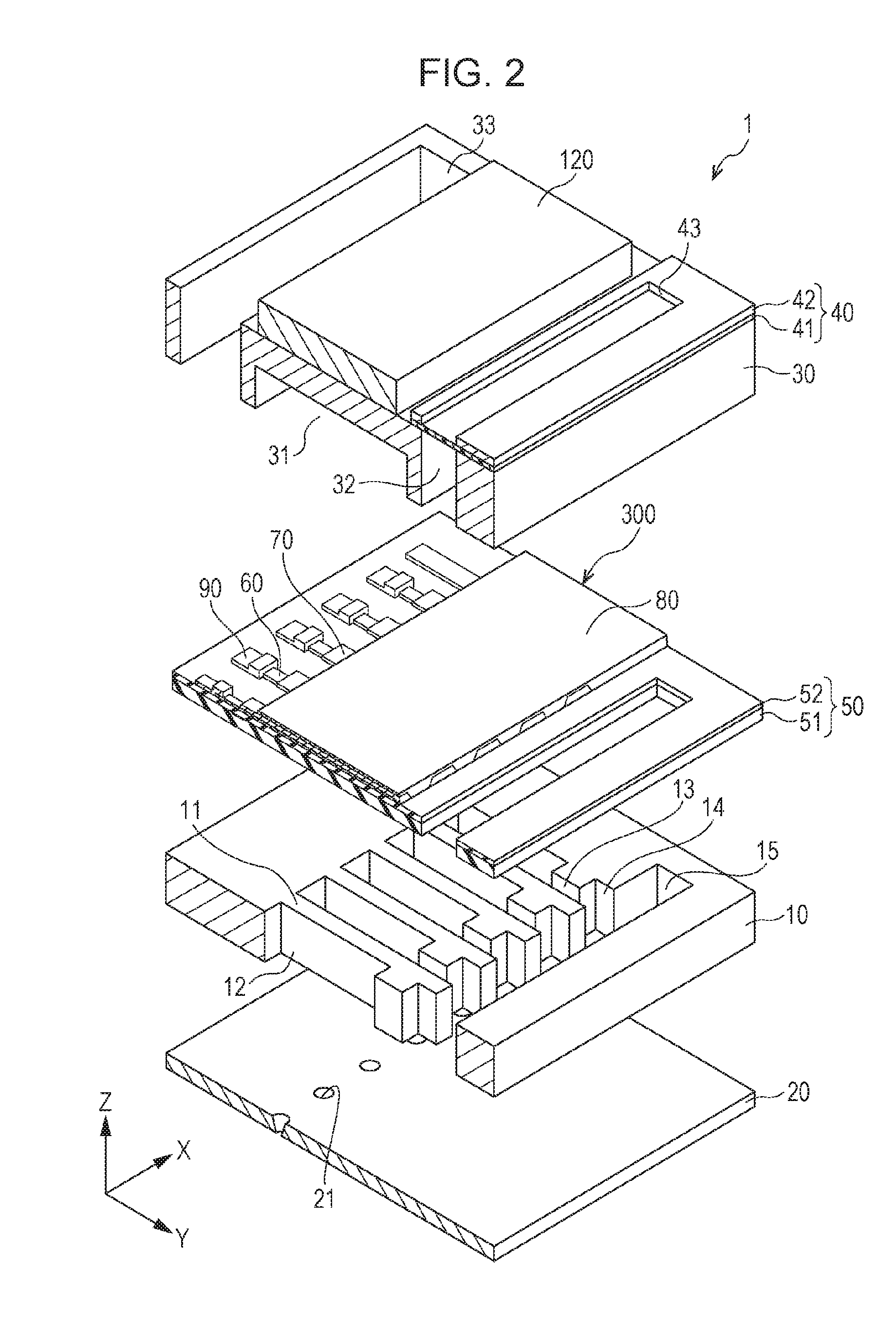 Piezoelectric element and piezoelectric element applied device