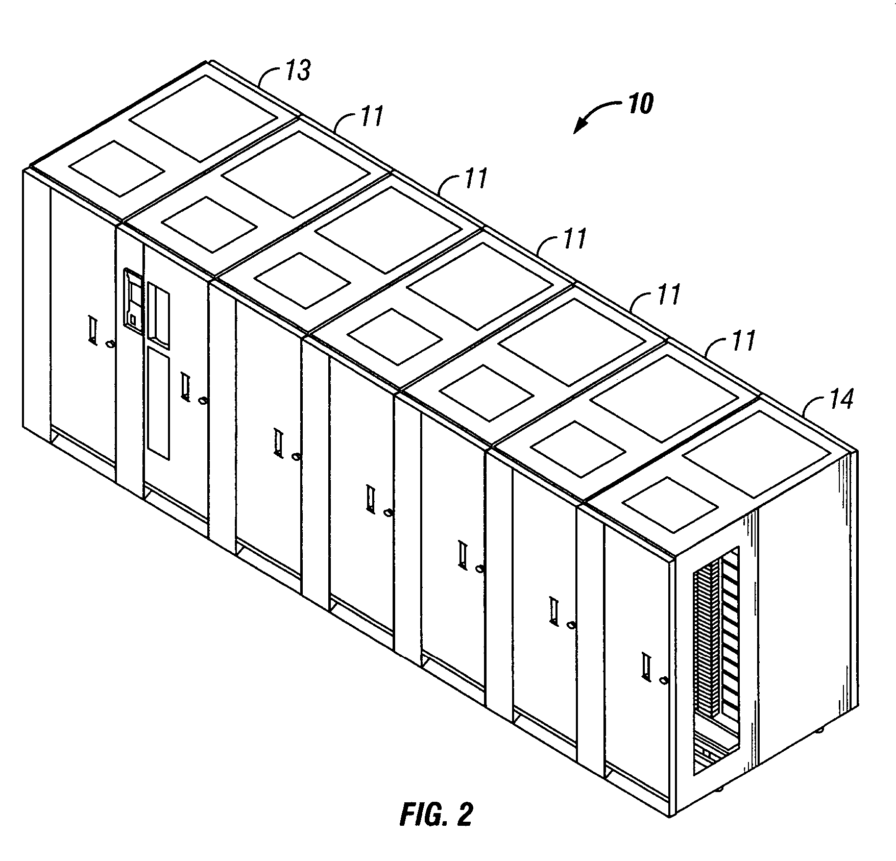 Media vaulting in an automated data storage library