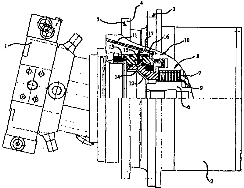 Brake assembly, particularly for a hydraulic wheel drive