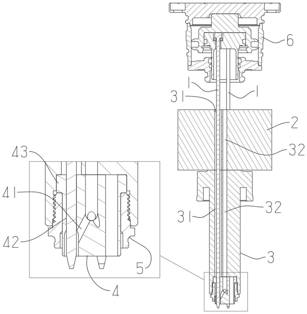 Needle valve type hot runner system