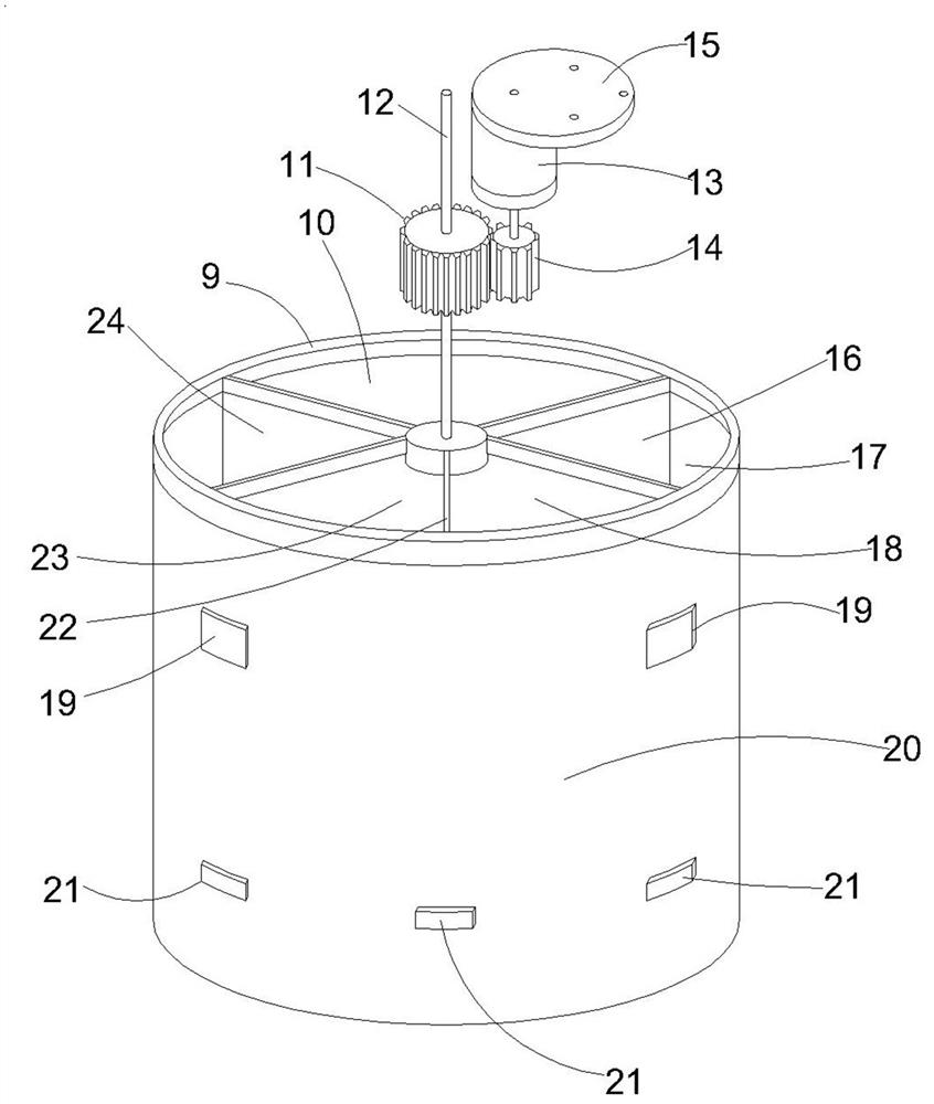 Application method of medical waste temporary storage system for inpatient area