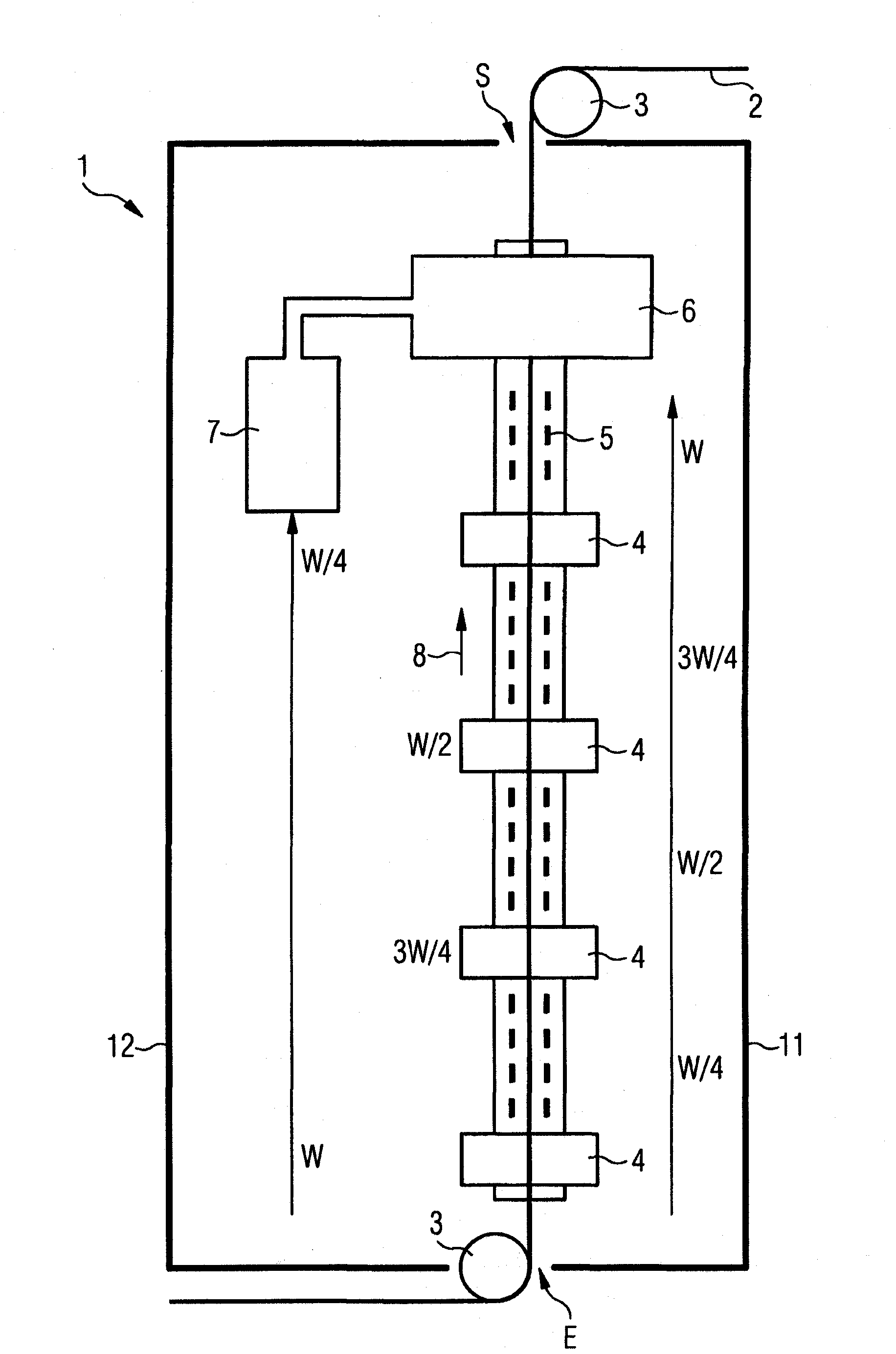 Method of drying and/or curing an organic coating on a continuously running metal strip, and device for implementing this method