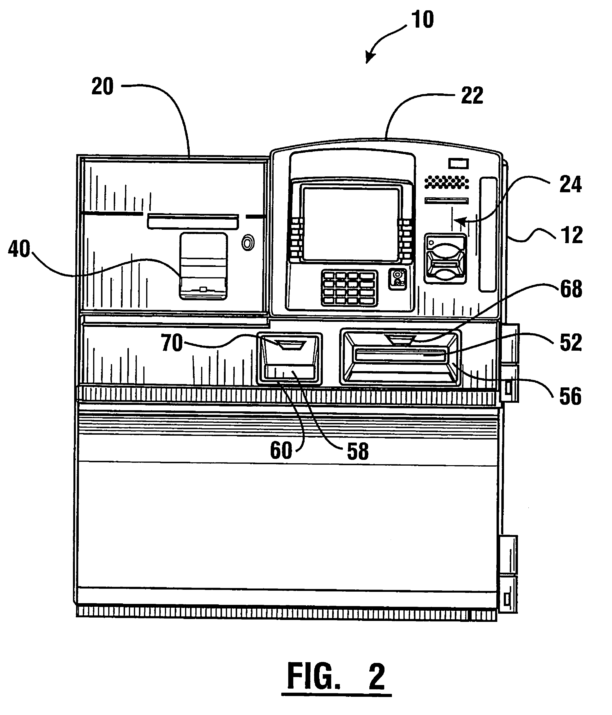 Automated banking machine operated responsive to data bearing records with improved resistance to fraud