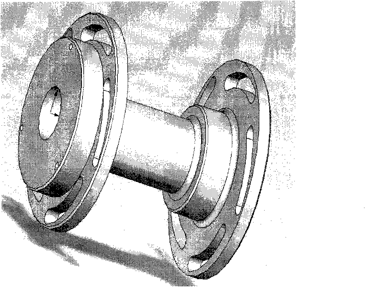 Spiral-disc type variable-diameter shaft