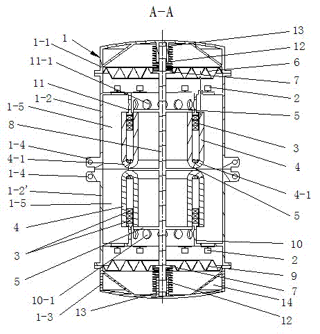 Wave-driven power generator