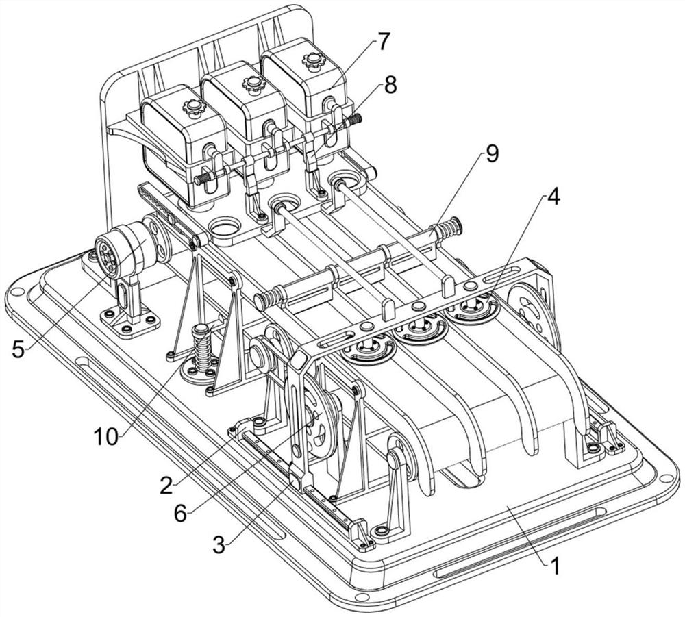 Chitosan oligosaccharide detection device with metal detection function