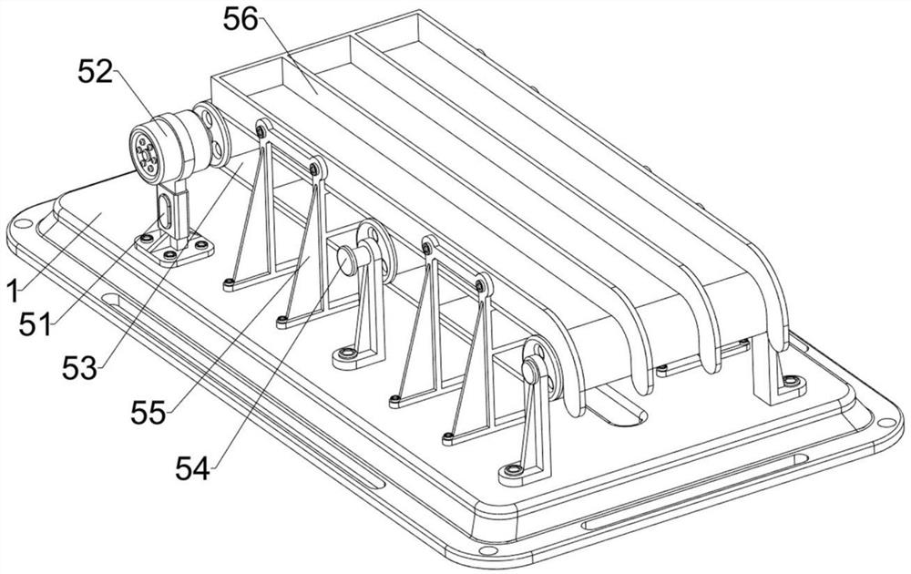 Chitosan oligosaccharide detection device with metal detection function