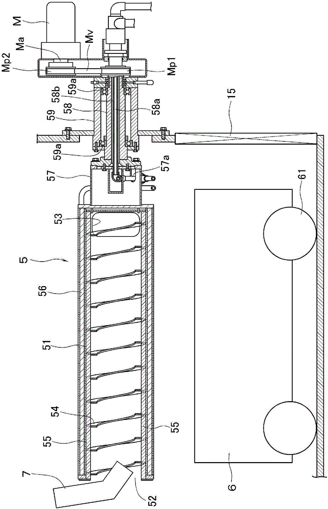 Vacuum melting and casting device