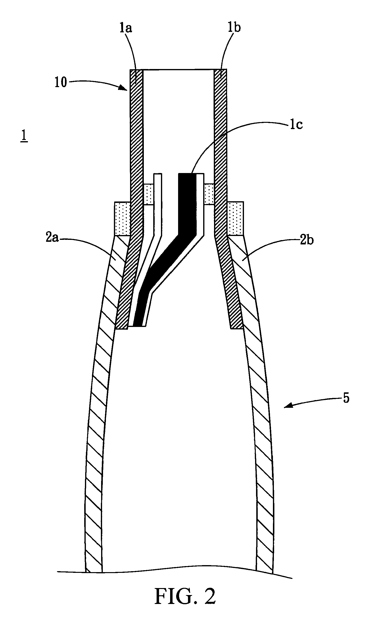 Gas stop structure capable of repeated inflation and deflation