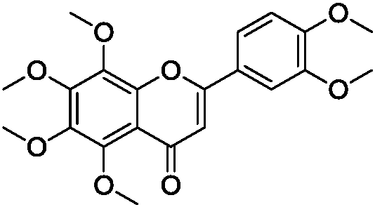 Nobiletin antigen as well as preparation method and application thereof