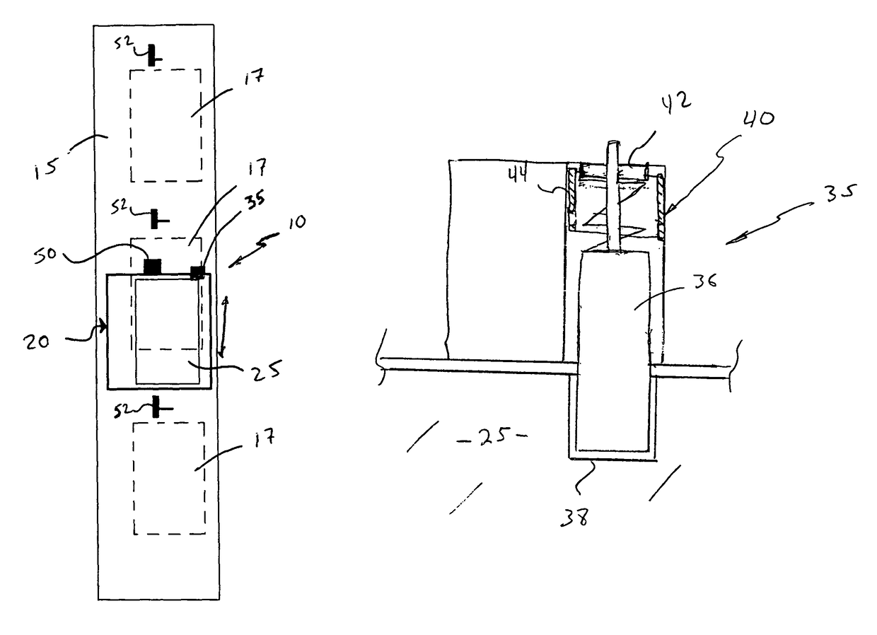 Elevator door safety lock system