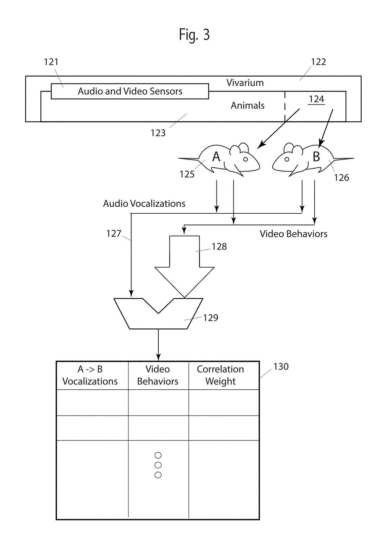 Device and method of correlating rodent vocalizations with rodent behavior