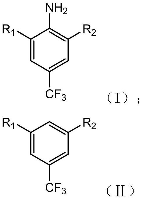 Preparation method of 3,5-dihalobenzotrifluoride and 3'-chloro-5'-(trifluoromethyl)phenyltrifluoroethanone