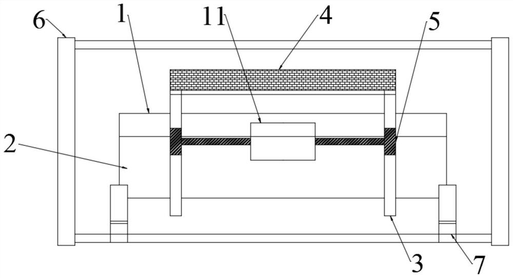 Vacuum pipeline system capable of rotatably generating electricity