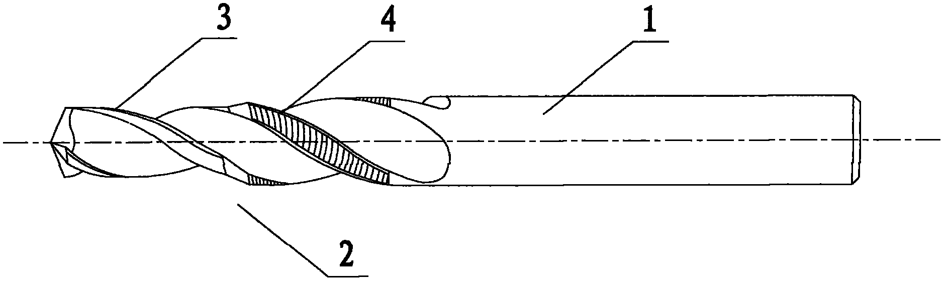 A drilling and tapping integrated composite tap