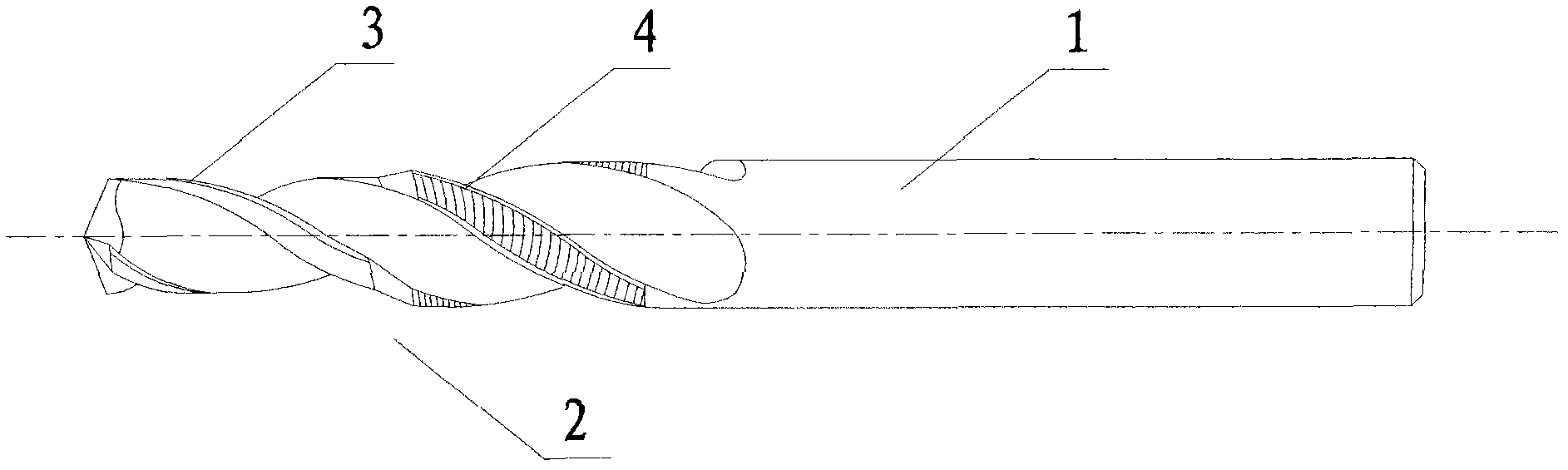 A drilling and tapping integrated composite tap