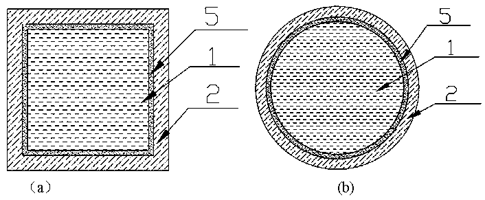 A thermoelectric component having a wrapping body structure